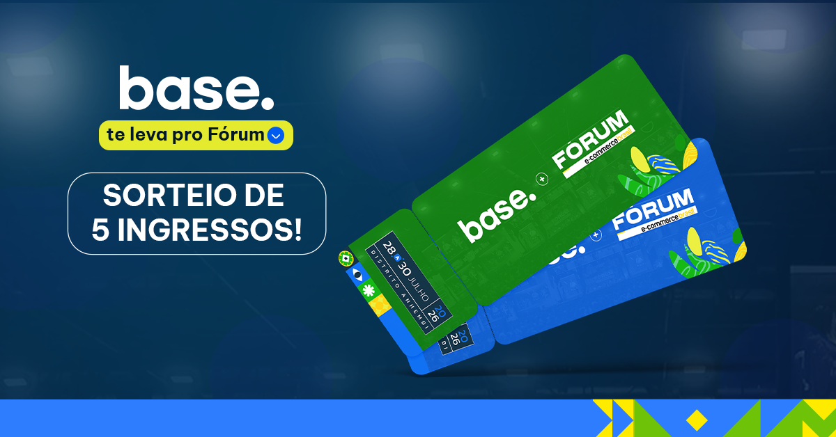 Base te leva pro Fórum - Sorteio 5 ingressos